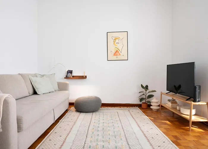 ! Bright 2br Hammock Flat ! Praca Da Republica * Oporto